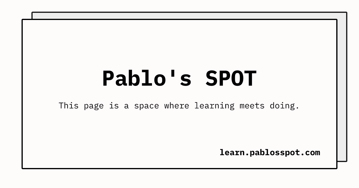 Posts pablo s spot